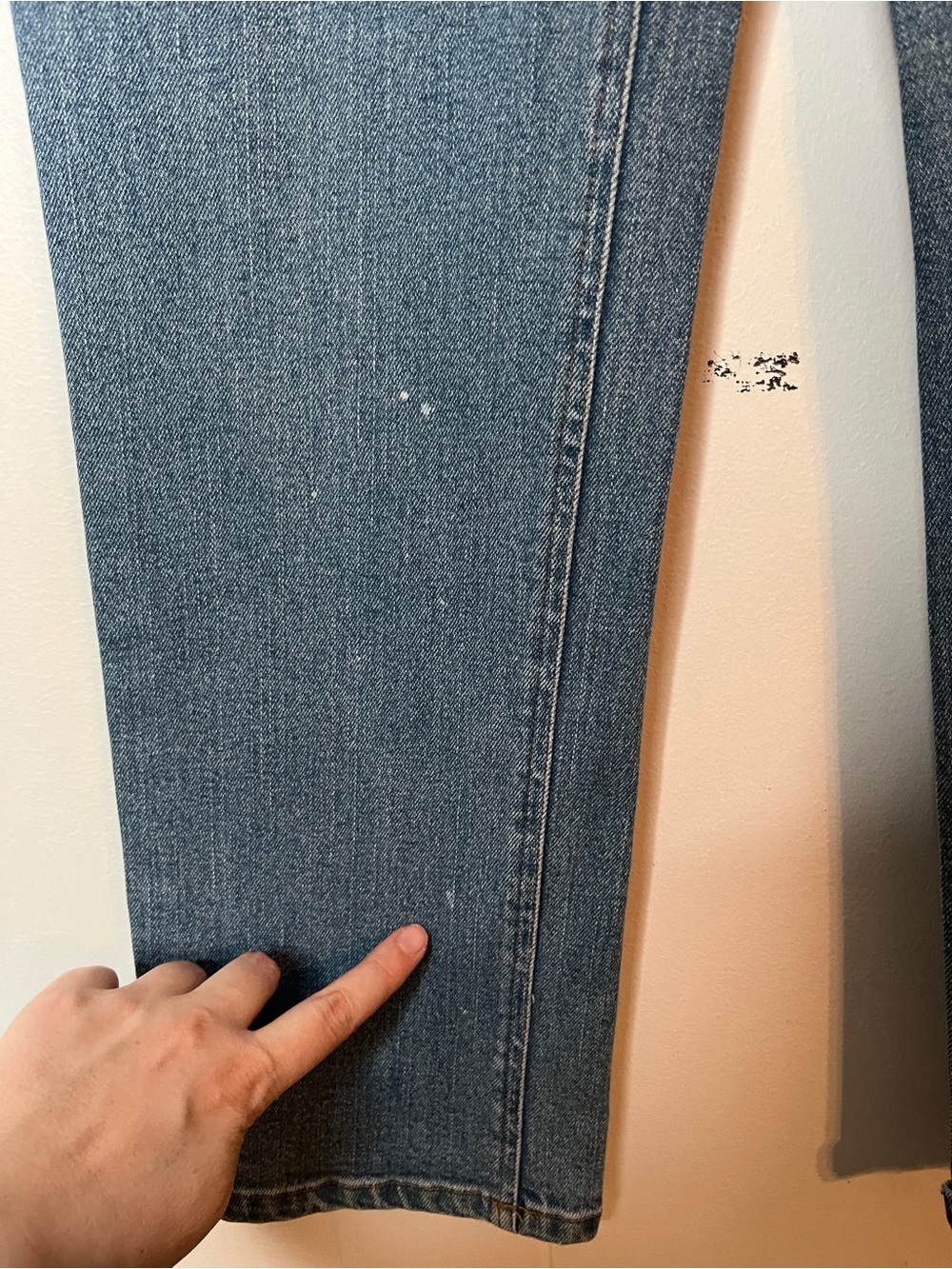 Jones New York Stretch Classic Women's Blue Straight-Leg Jeans Size 6 - Picture 5 of 6